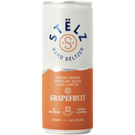 Hard seltzer grapefruit Foto van Hard seltzer grapefruit