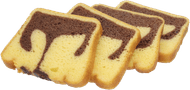 Bakker Bollebof Marmercake plakken Foto van Bakker Bollebof Marmercake plakken