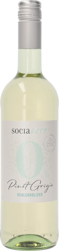 Foto van Socialite Pinot grigio 0%