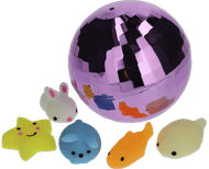 Oh my kawaii spiegelbal Foto van Oh my kawaii spiegelbal