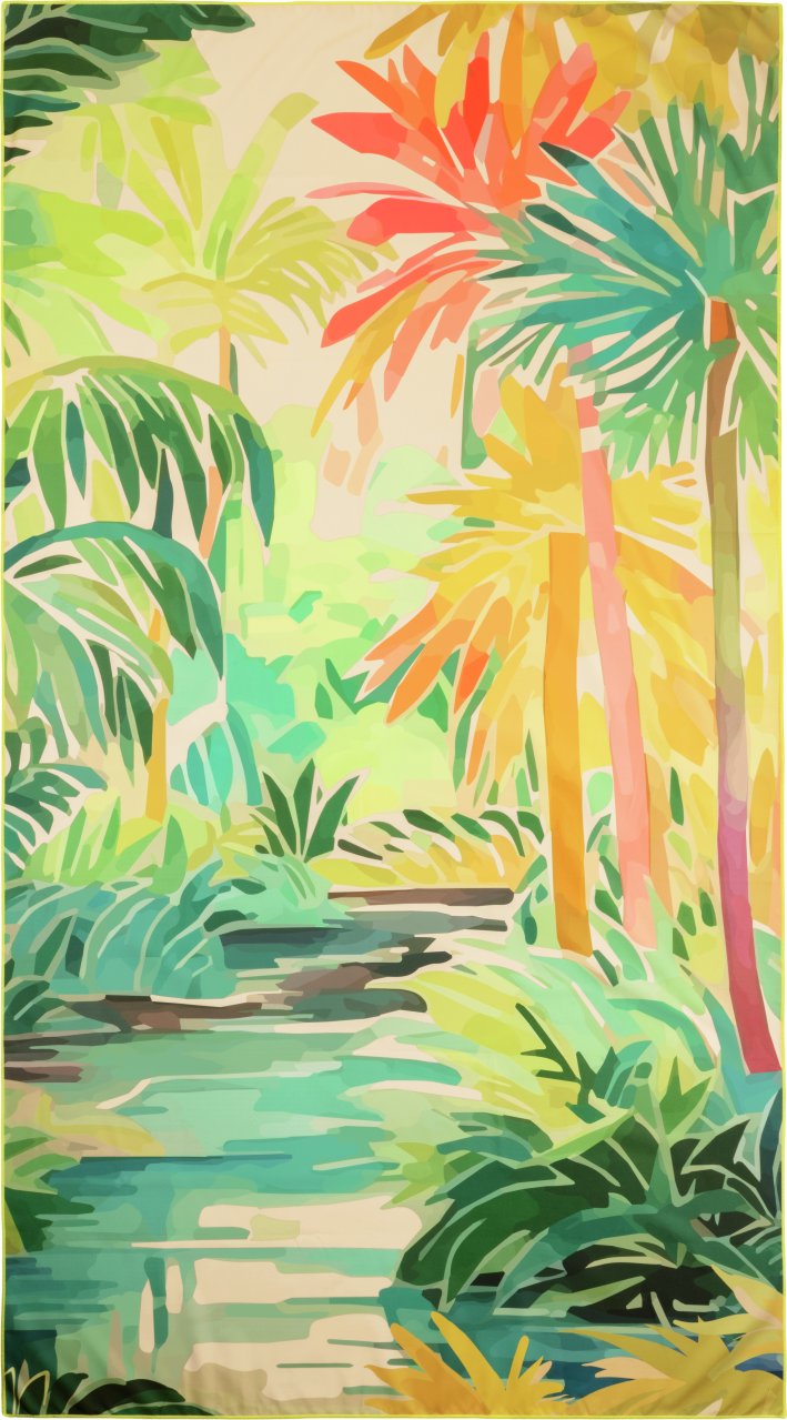 Strandlaken sneldrogend 100x180cm