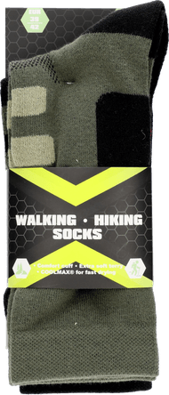 Walking sokken 2/1 mt 35-46 3 assorti Foto van Walking sokken 2/1 mt 35-46 3 assorti