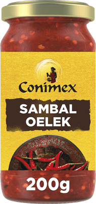 Conimex Sambal oelek Foto van Conimex Sambal oelek