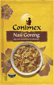 Conimex Mix nasi goreng Foto van Conimex Mix nasi goreng