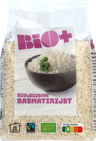 Bio+ Basmatirijst Foto van Bio+ Basmatirijst