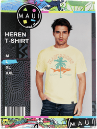 Maui and sons t-shirt mt m-xxl 4ass Foto van Maui and sons t-shirt mt m-xxl 4ass