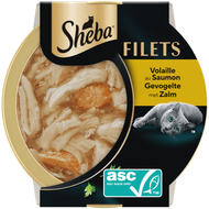 Sheba Kattenvoer filets salmon Foto van Sheba Kattenvoer filets salmon