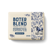 BOTER BLEND Roomboter ongezouten Foto van BOTER BLEND Roomboter ongezouten