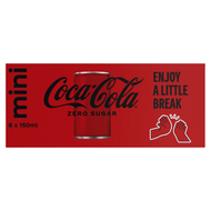 Coca-Cola Zero 8 x 15 cl Foto van Coca-Cola Zero 8 x 15 cl