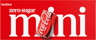 Coca-Cola Zero 8 x 15 cl Foto van Coca-Cola Zero 8 x 15 cl