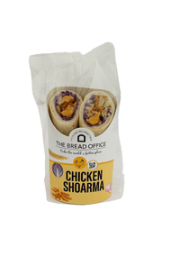 Wrap kip shoarma Foto van Wrap kip shoarma