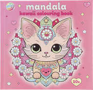 Kawaii kleurboek mandala Foto van Kawaii kleurboek mandala