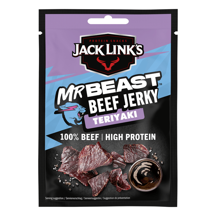 Jack Link's Mr beast beef jerky teriyaki