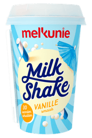 Melkunie Milkshake vanille Foto van Melkunie Milkshake vanille
