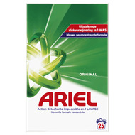 Ariel Wasmiddel poeder original 25 wasb Foto van Ariel Wasmiddel poeder original 25 wasb
