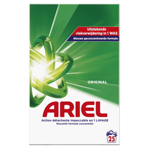 Ariel Wasmiddel poeder original 25 wasb