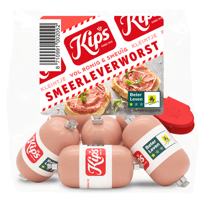 Kips Smeerleverworst kleintje