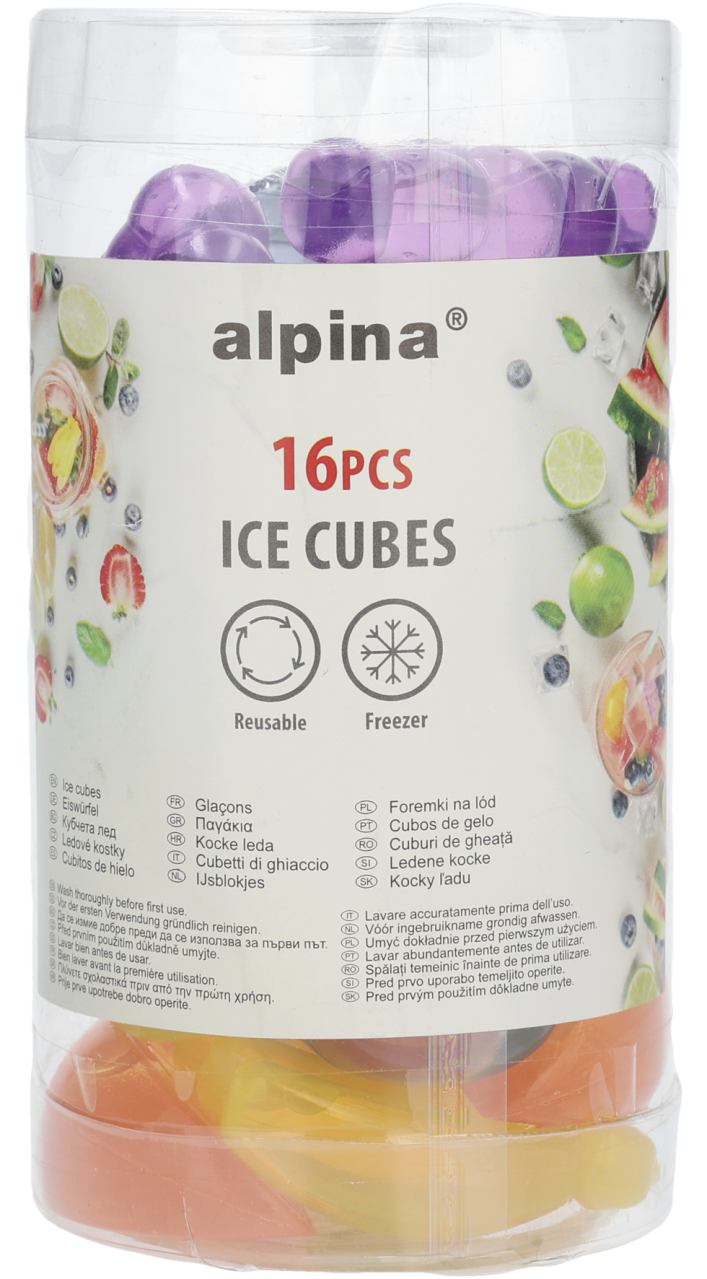 Alpina Ijsblokjes fruit 16 delig