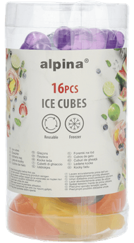Alpina Ijsblokjes fruit 16 delig Foto van Alpina Ijsblokjes fruit 16 delig
