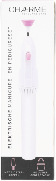Foto van Elektrische manicure- en pedicureset