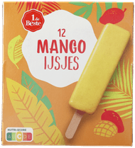 1 de Beste Mango ijs 12 st. Foto van 1 de Beste Mango ijs 12 st.