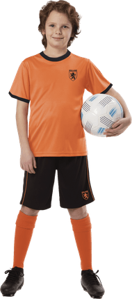Foto van Kindersportset oranje mt. 122-164