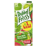 Dubbelfrisss Zure Mat & Groene Appel 1kcal Foto van Dubbelfrisss Zure Mat & Groene Appel 1kcal