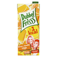 Dubbelfrisss Sinas & vanille ijs 1kcal Foto van Dubbelfrisss Sinas & vanille ijs 1kcal