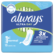 Always Maandverband ultra day normal Foto van Always Maandverband ultra day normal