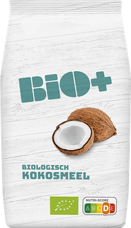 Bio+ Kokosmeel Foto van Bio+ Kokosmeel