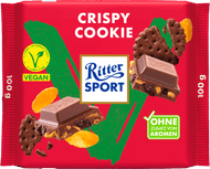 Foto van Ritter Sport Chocolade crispy cookie