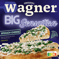 Foto van Wagner Big sensation spinach-cheese