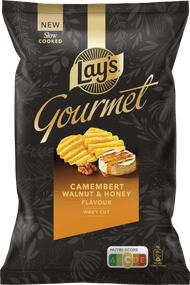 Lay's Chips gourmet camemb. honey & walnut Foto van Lay's Chips gourmet camemb. honey & walnut