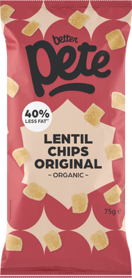 Better Pete Linzenchips naturel Foto van Better Pete Linzenchips naturel