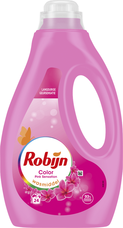 Robijn Wasmiddel vloeibaar pink sensation 24wb