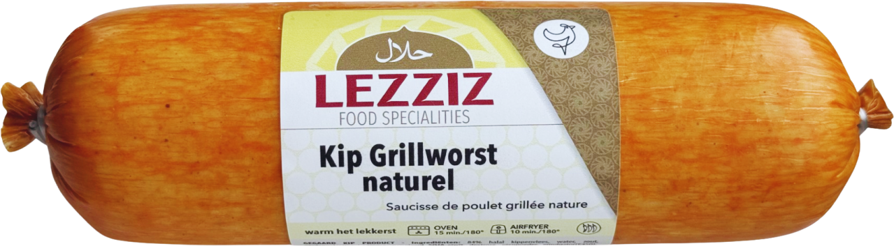 LEZZIZ Kip grillworst naturel