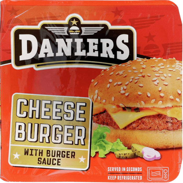 DANLERS Cheesburger 1 st.