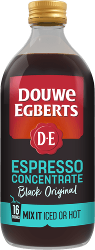 Douwe Egberts Espresso concentrate black Foto van Douwe Egberts Espresso concentrate black