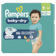 Pampers Baby dry maat 6 Foto van Pampers Baby dry maat 6