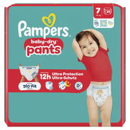 Pampers Baby dry pants maat 7 Foto van Pampers Baby dry pants maat 7