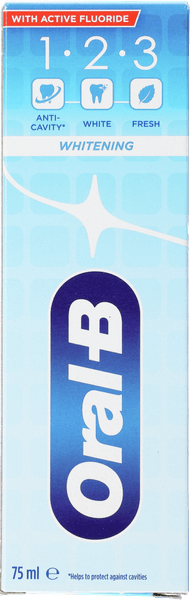 Oral-B Tandpasta 123 whitening Foto van Oral-B Tandpasta 123 whitening