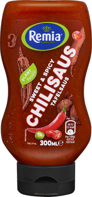 Foto van Remia Tafelsaus chili squeeze