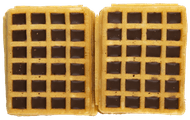 1 de Beste Eierwafels hazelnootsmaak Foto van 1 de Beste Eierwafels hazelnootsmaak