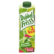Dubbelfrisss Zure Mat & Groene Appel 1kcal Foto van Dubbelfrisss Zure Mat & Groene Appel 1kcal