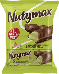 Chocoladereep met pistachecreme 3st. Foto van Chocoladereep met pistachecreme 3st.