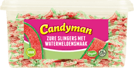 Foto van Candyman Zure slingers watermeloensmaak