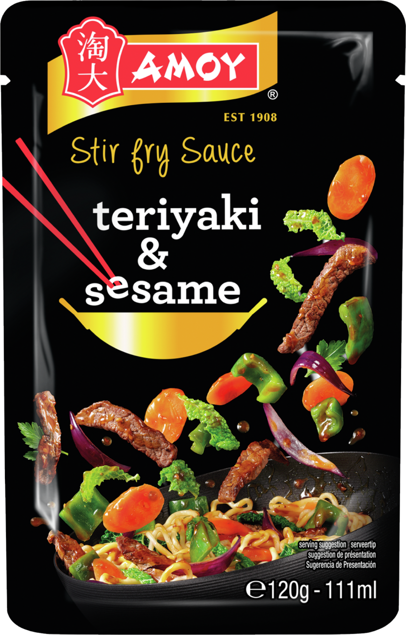 Amoy Woksaus teriyaki & sesame