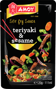 Foto van Amoy Woksaus teriyaki & sesame