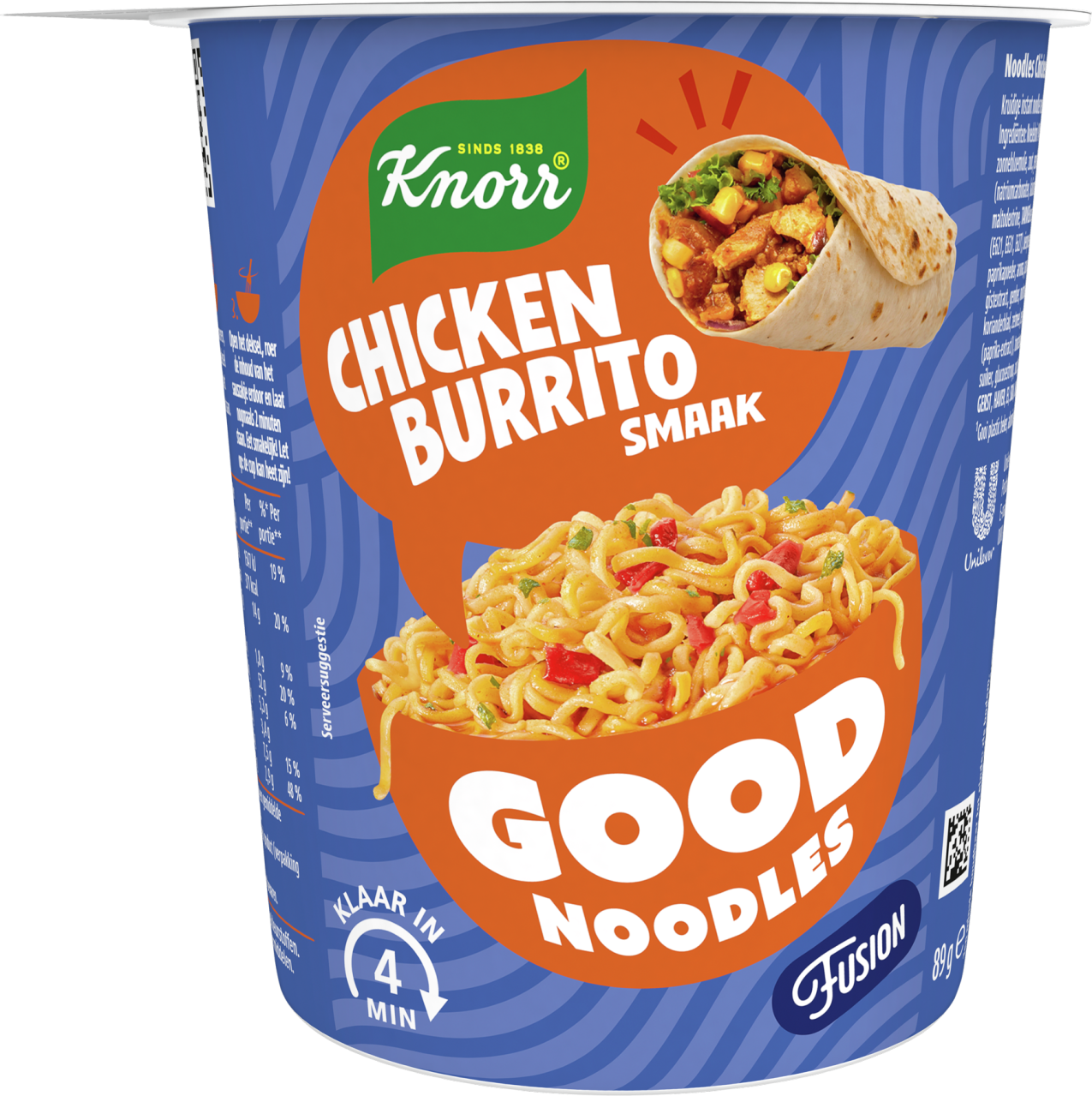 Knorr Good noodles fusion kip burrito