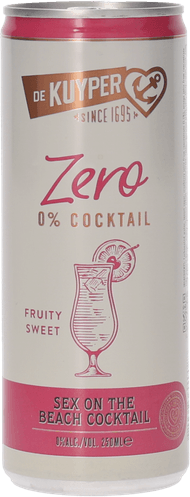 De Kuyper Cocktail 0.0% sex on the beach Foto van De Kuyper Cocktail 0.0% sex on the beach